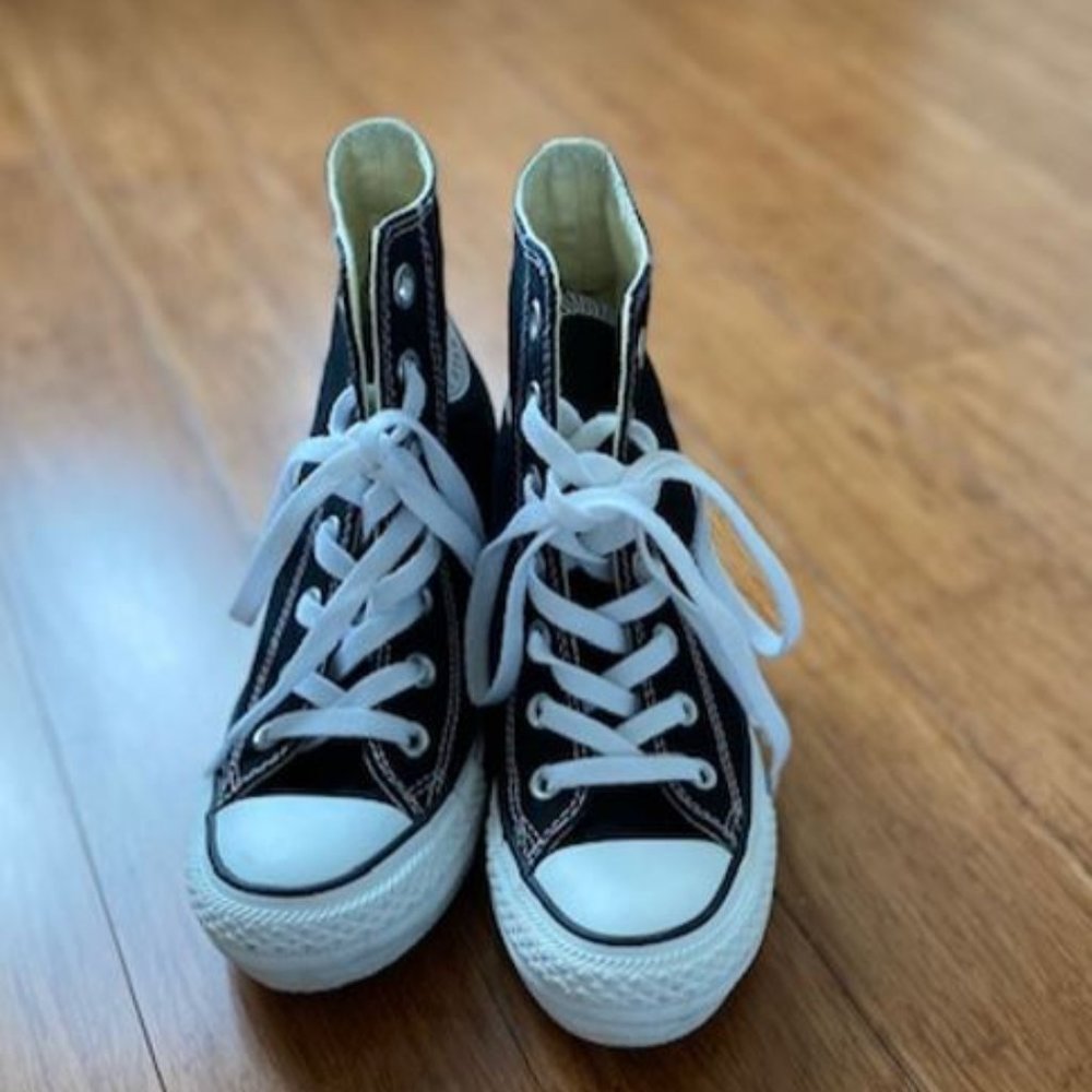 converse wedge heel sneakers